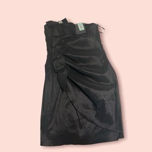 Black Torrid strapless dress size 18